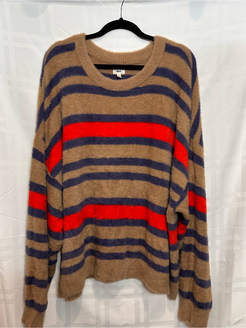 Cozy Striped Eyelash Knit
Oversized Sweater